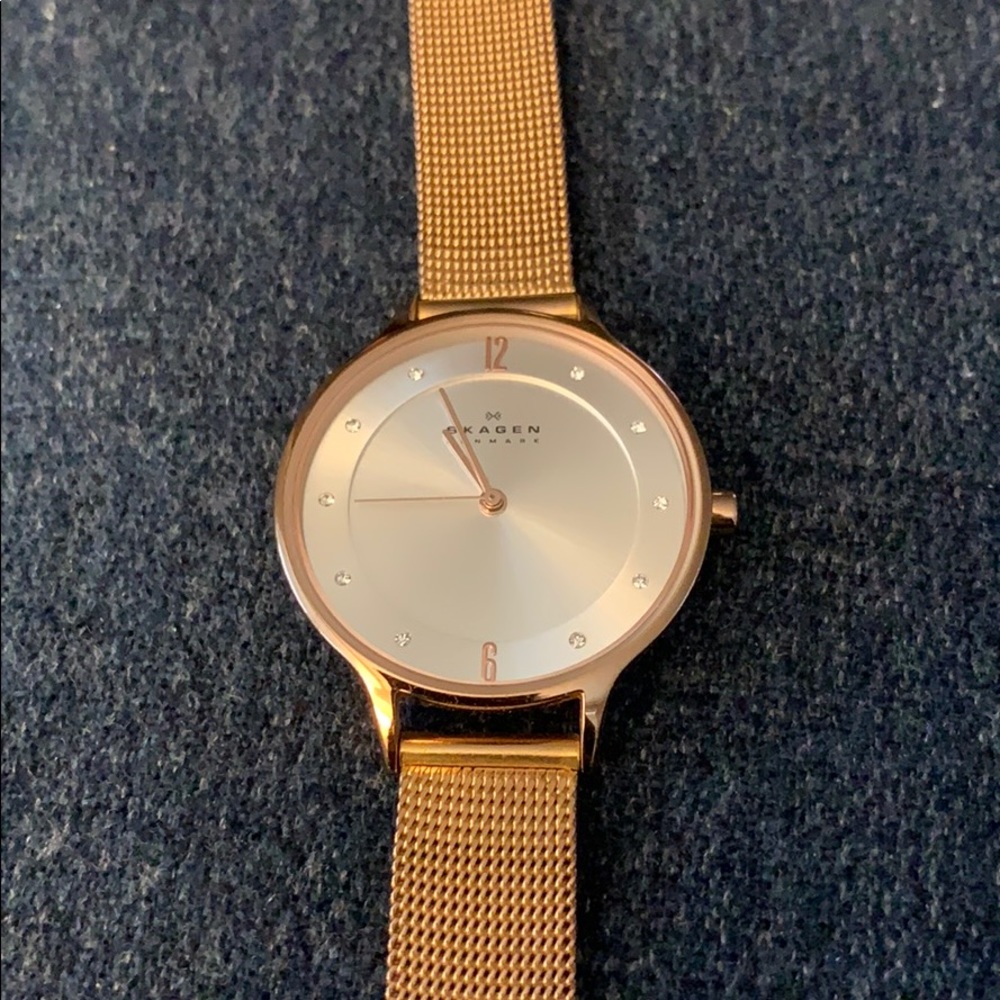 Skagen Rose Gold Watch